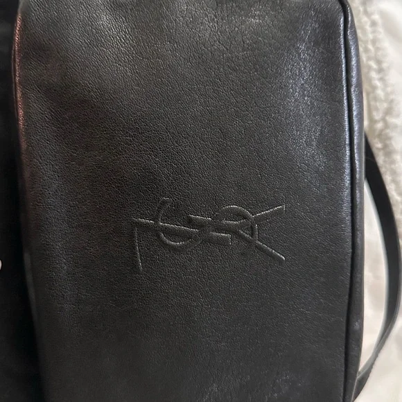 Saint Laurent Black Crossbody Bag with Tassel - Picture 3 of 5